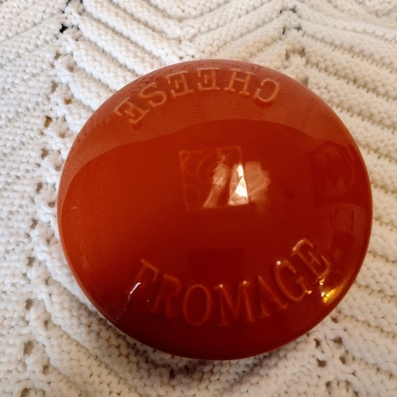 Gourmet du Village Burnt Orange Brie Baker No Box EUC - Picture 2 of 4